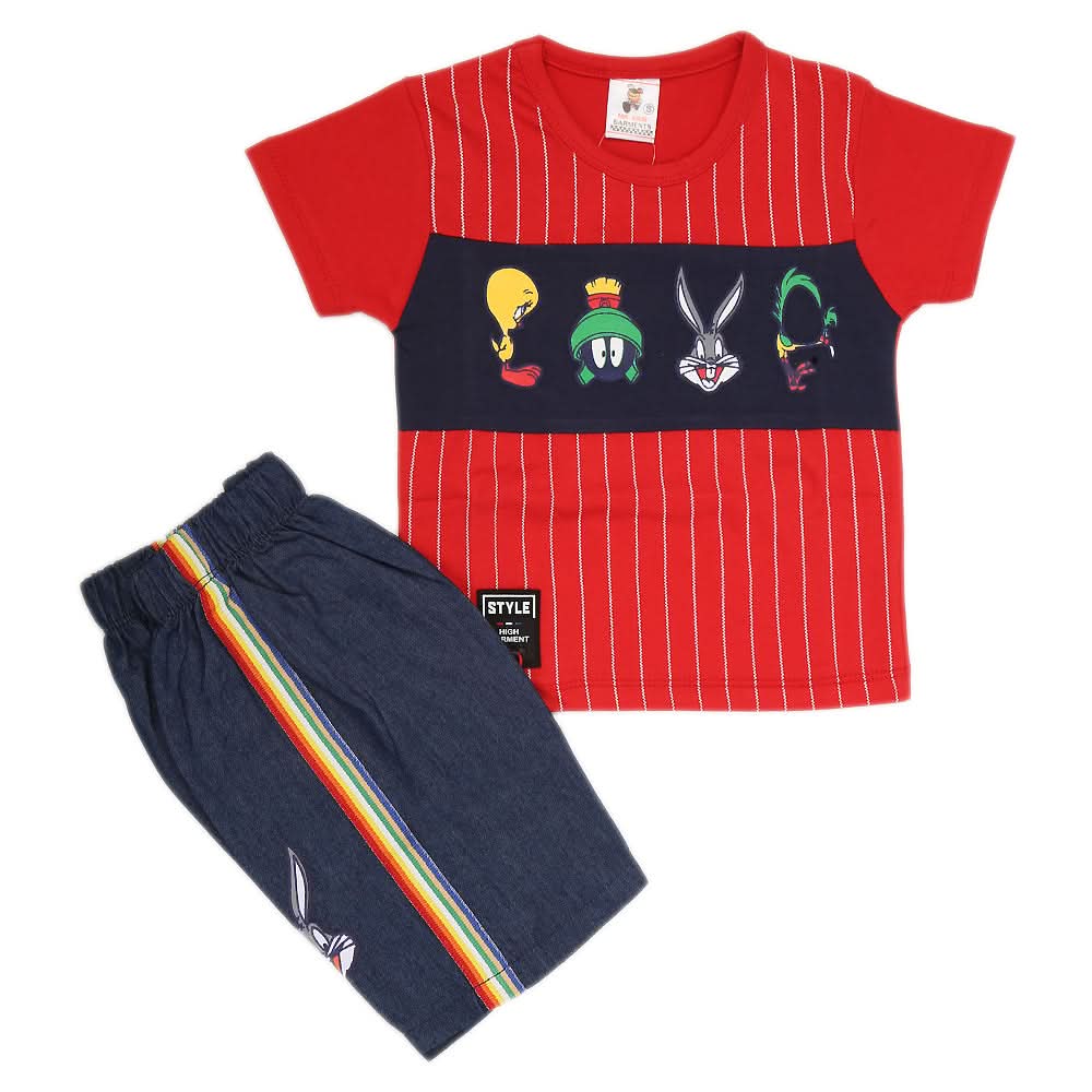 Newborn Boys Suit - Red, Kids, NB Boys Sets And Suits, Chase Value, Chase Value