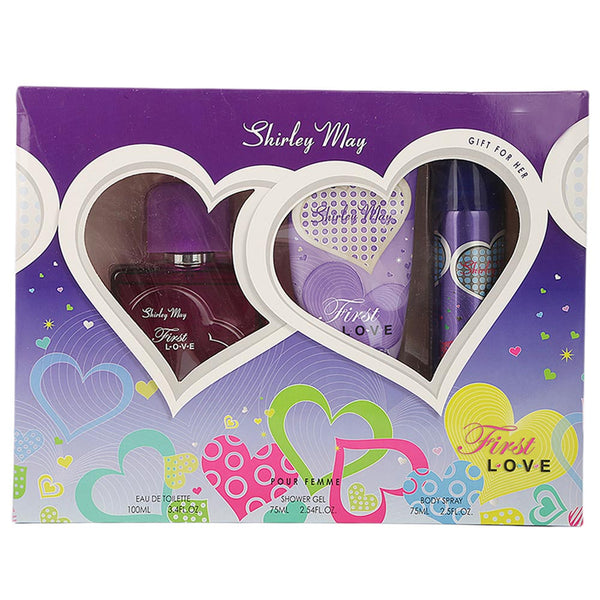 Shirley May Gift Set For Women - First Love, Perfumes and Colognes, Chase Value, Chase Value