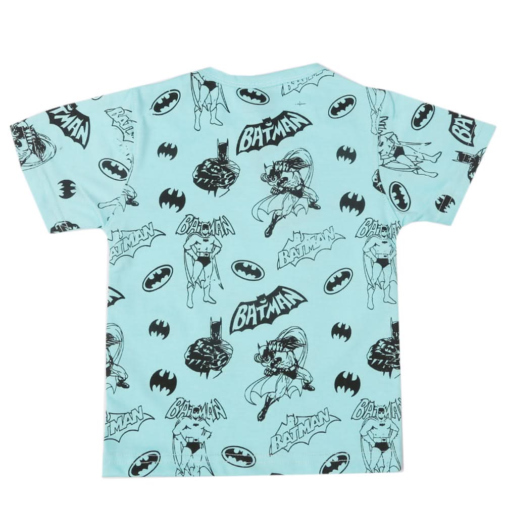 Boys Half Sleeves T-shirt - Light Blue, Boys T-Shirts, Chase Value, Chase Value