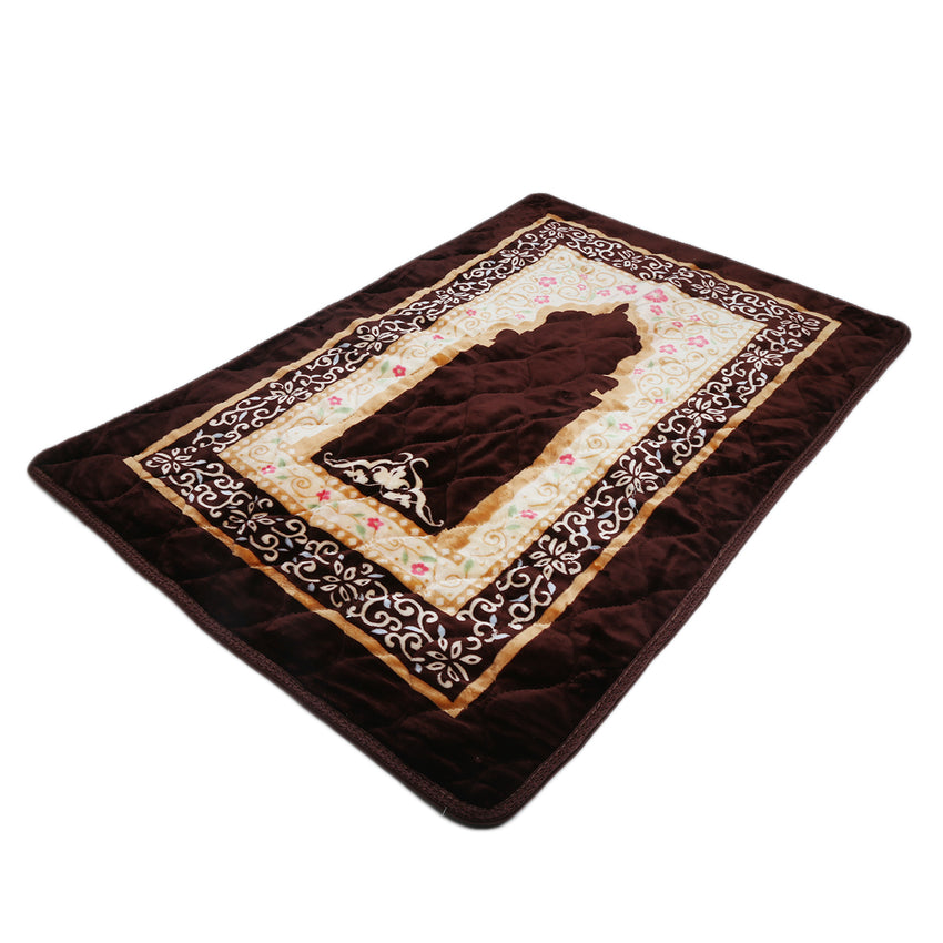 Ja-e-Namaaz Foam Printed New 1099 - Dark Brown, Home & Lifestyle, Mats, Chase Value, Chase Value