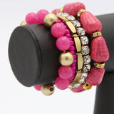 Women's Bracelet - Pink, Women, Bangles & Bracelets, Chase Value, Chase Value