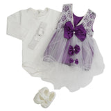 Newborn Girls Gift Set - Purple - B, Kids, Newborn Girls Sets And Suits, Chase Value, Chase Value