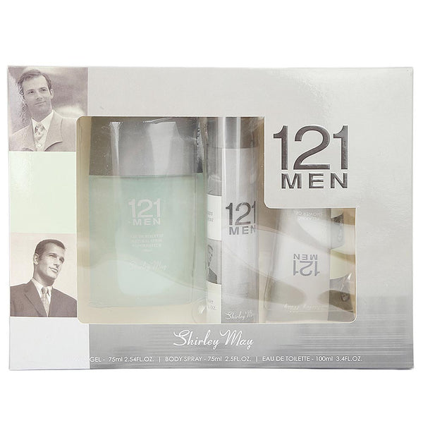 Shirley May Gift Set For Men - 121 Men, Perfumes and Colognes, Chase Value, Chase Value