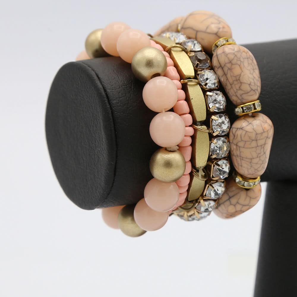 Women's Bracelet - Peach, Women, Bangles & Bracelets, Chase Value, Chase Value