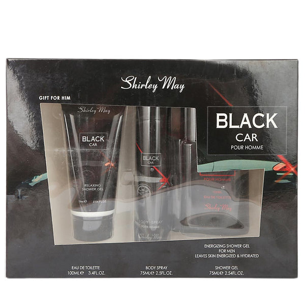Shirley May Gift Set For Men - Black Car, Perfumes and Colognes, Chase Value, Chase Value