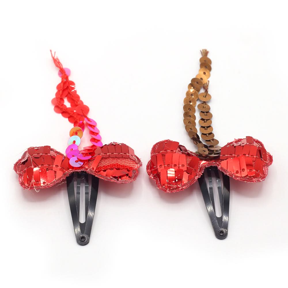 Girls Hair Pin - Red, Girls Hair Accessories, Chase Value, Chase Value