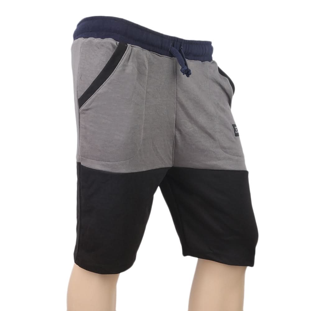 Men's Knitted Fancy Short - Light Grey, Men, Shorts, Chase Value, Chase Value