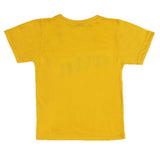 Boys Half Sleeves T-shirt - Yellow, Boys T-Shirts, Chase Value, Chase Value