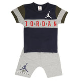 Newborn Boys Half Sleeves Suit - Navy Blue, Kids, NB Boys Sets And Suits, Chase Value, Chase Value