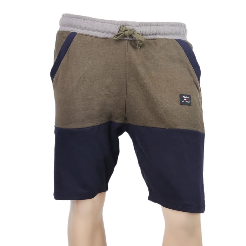 Men's Knitted Fancy Short - Olive Green, Men, Shorts, Chase Value, Chase Value