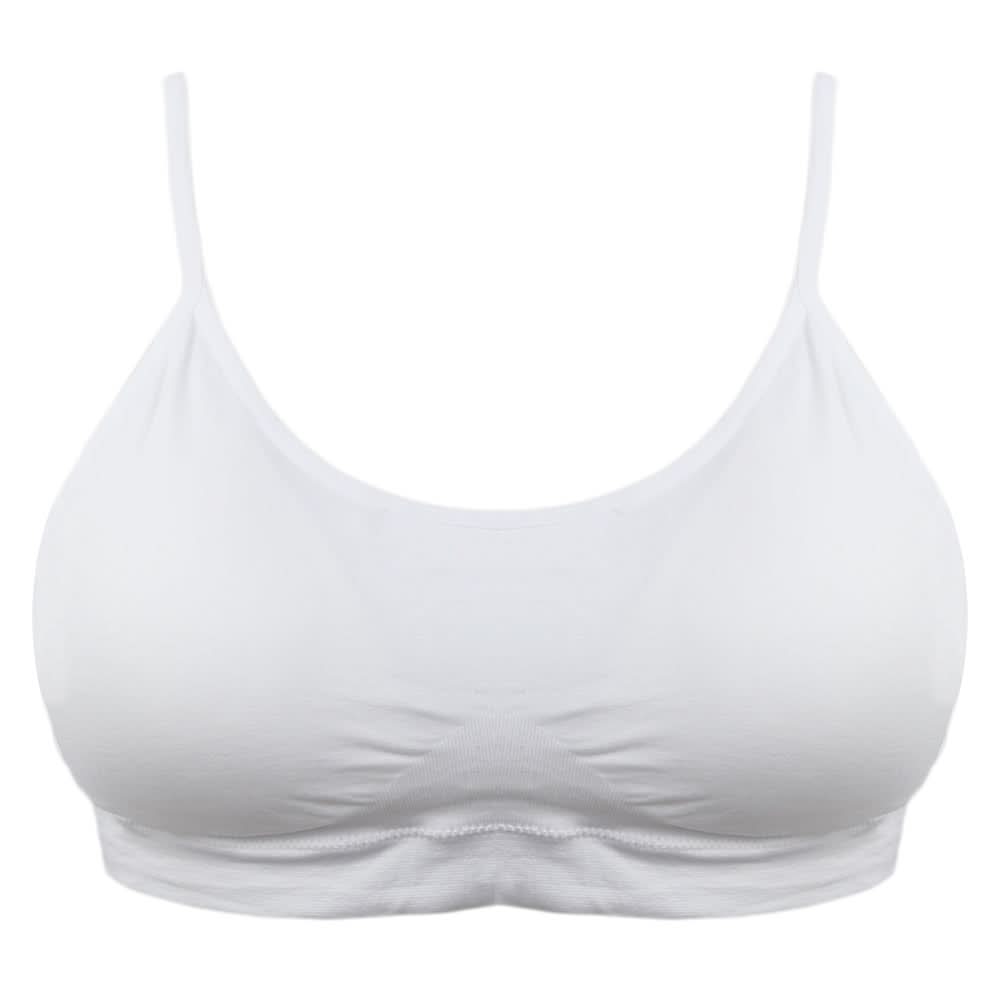 Women's Foam Biddies - White, Women Bras, Chase Value, Chase Value