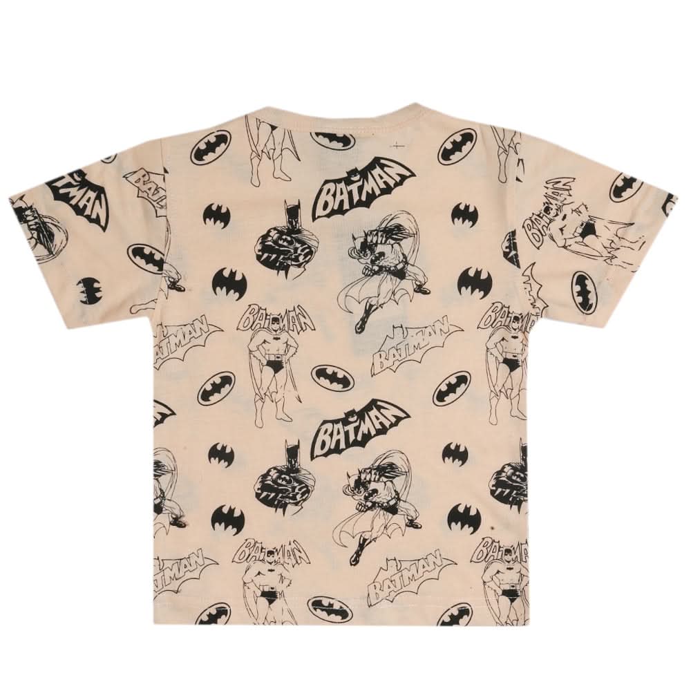 Boys Half Sleeves T-shirt - Peach, Boys T-Shirts, Chase Value, Chase Value