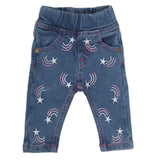 Newborn Girls Denim Pant C-22 - Light Blue, Kids, NB Girls Shorts Skirts And Pants, Chase Value, Chase Value