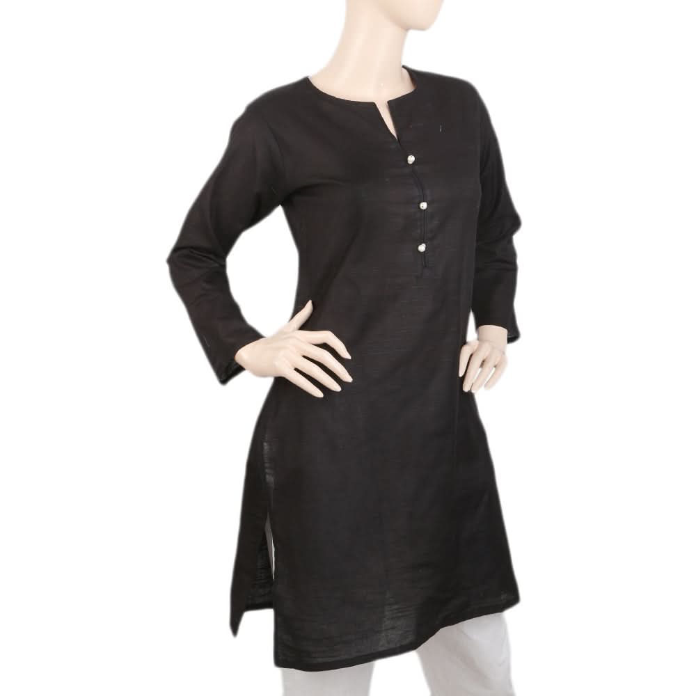 Women's Kurti - Black, Women, Ready Kurtis, Chase Value, Chase Value