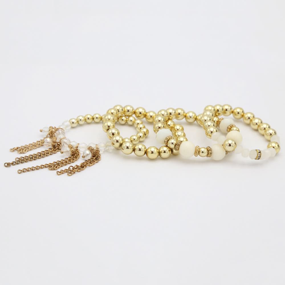 Women's Bracelet - White, Women, Bangles & Bracelets, Chase Value, Chase Value