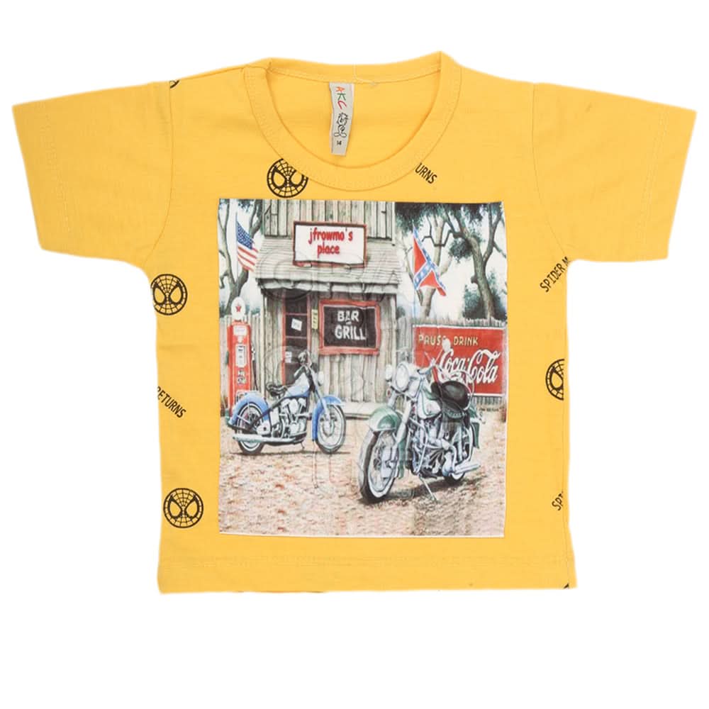 Boys Sando Shirt - Yellow, Kids, Boys Sando, Chase Value, Chase Value