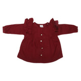 Newborn Girls Frock-A.F 4008-Maroon, Kids, NB Girls Frocks, Chase Value, Chase Value
