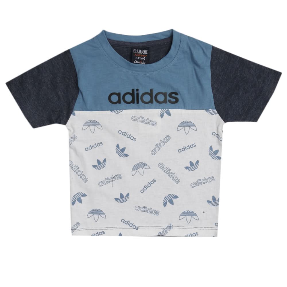 Boys Half Sleeves T-Shirt - Blue, Boys T-Shirts, Chase Value, Chase Value