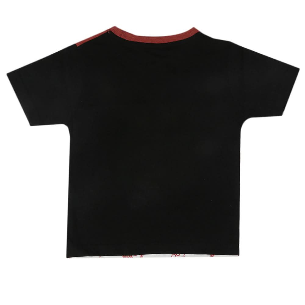 Boys Half Sleeves T-Shirt - Red, Boys T-Shirts, Chase Value, Chase Value