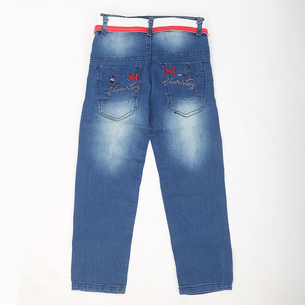 Boys Denim Pant - Dark Blue, Kids, Boys Pants, Chase Value, Chase Value