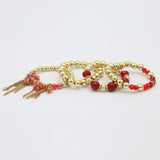 Women's Bracelet - Red, Women, Bangles & Bracelets, Chase Value, Chase Value