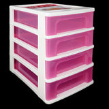 Multipurpose Table Storage Box (9473) - Pink, Women, Jewellery Boxes, Chase Value, Chase Value