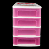 Multipurpose Table Storage Box (9473) - Pink, Women, Jewellery Boxes, Chase Value, Chase Value