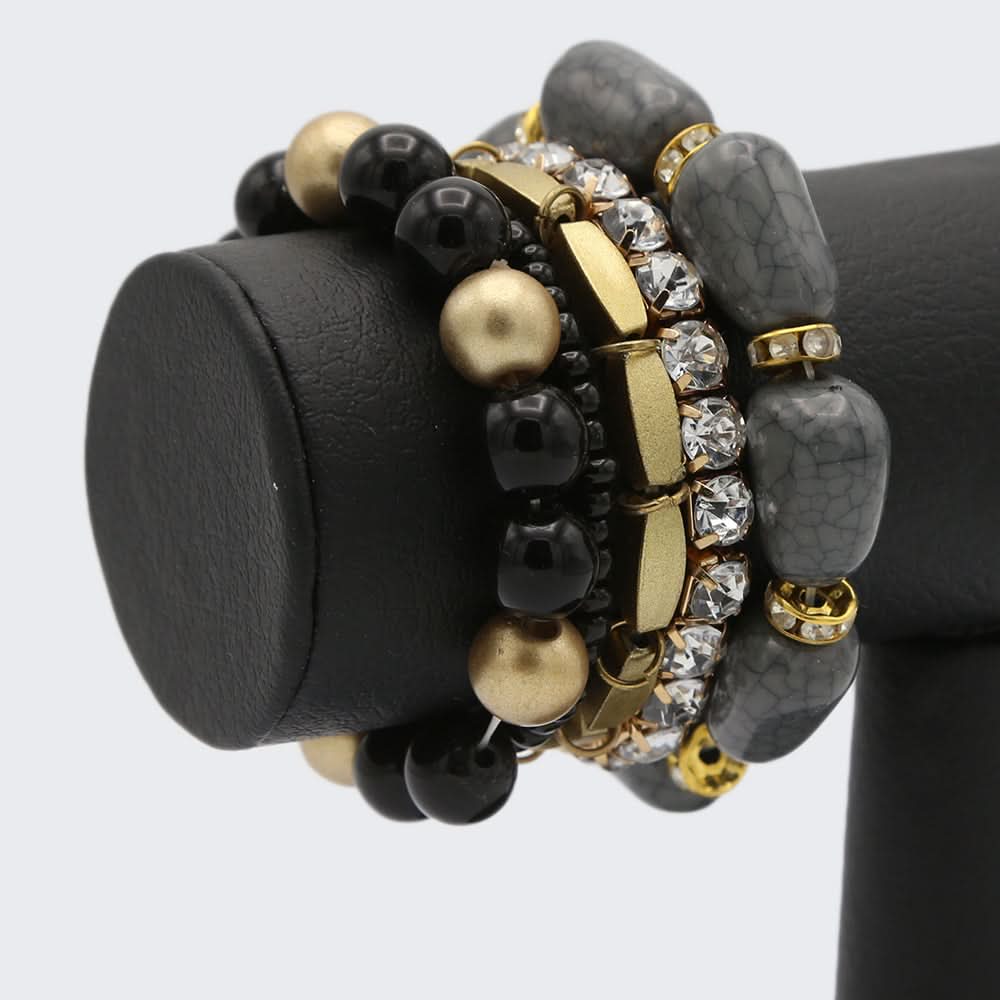 Women's Bracelet - Black, Women, Bangles & Bracelets, Chase Value, Chase Value