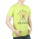 Men's Half Sleeves Printed T-Shirt - Green, Men, T-Shirts And Polos, Chase Value, Chase Value