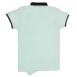Boys Half Sleeves Round Neck T-Shirt - Cyan, Kids, Boys T-Shirts, Chase Value, Chase Value