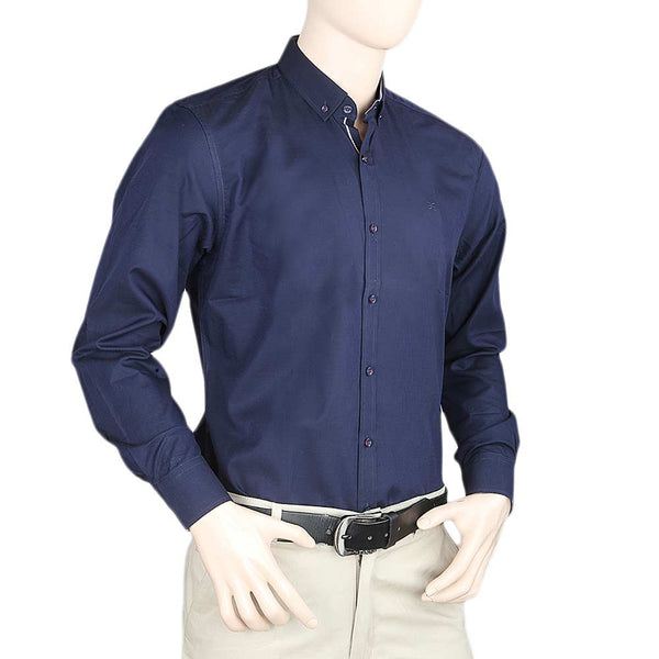 Men's Eminent Formal Shirt - Navy Blue - test-store-for-chase-value
