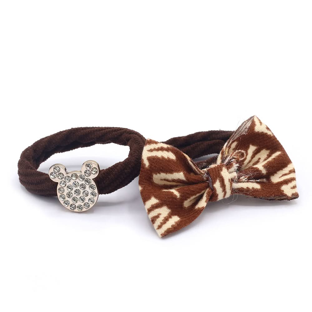 Girls Hair Pony - Dark Brown, Girls Hair Accessories, Chase Value, Chase Value