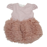 Newborn Girls Frock 4049 J45 - Tea Pink, Kids, New Born Girls Frocks, Chase Value, Chase Value