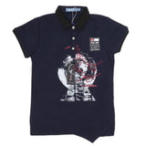 Boys Half Sleeves Round Neck T-Shirt - Navy Blue, Kids, Boys T-Shirts, Chase Value, Chase Value