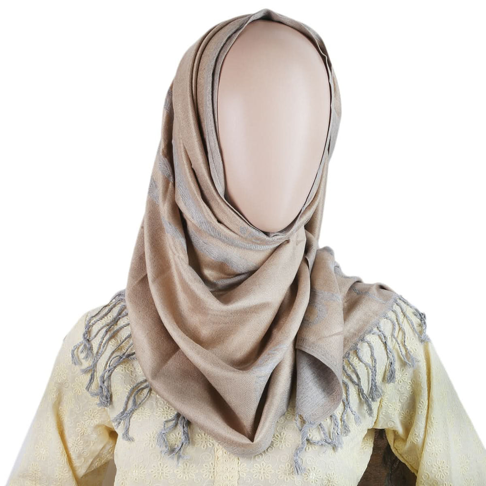 Women Winter Plain Scarf - X1 - Beige, Women, Shawls And Scarves, Chase Value, Chase Value