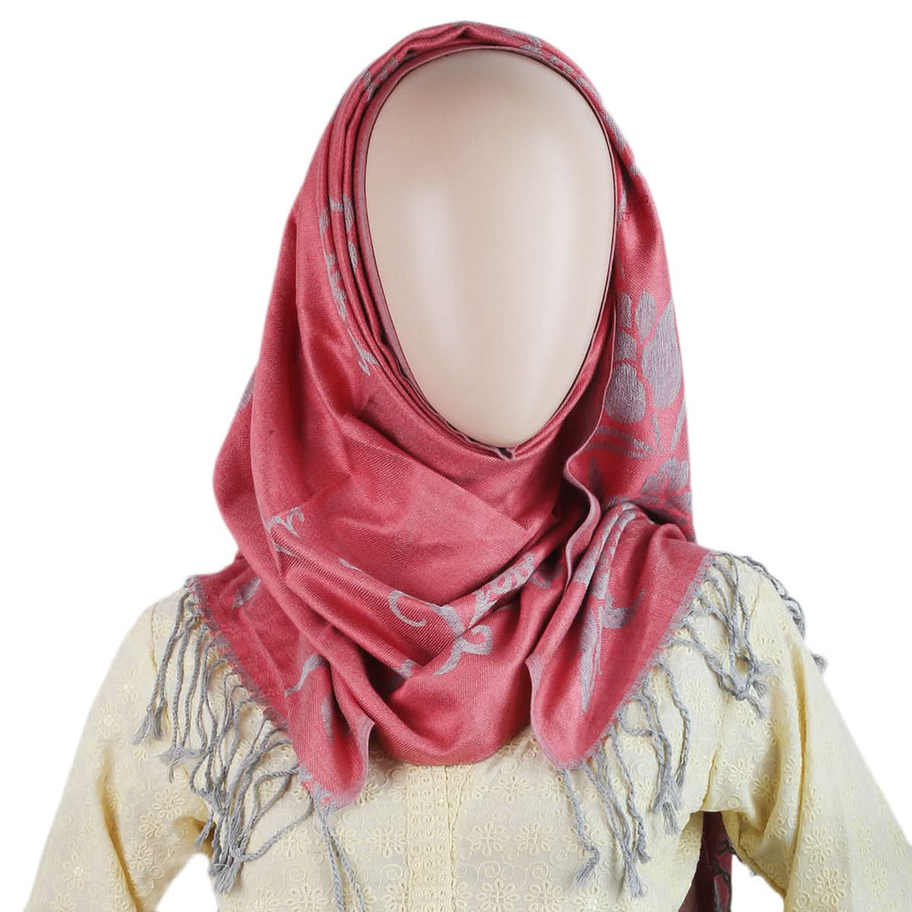 Women Winter Plain Scarf - X1 - Light Pink, Women, Shawls And Scarves, Chase Value, Chase Value