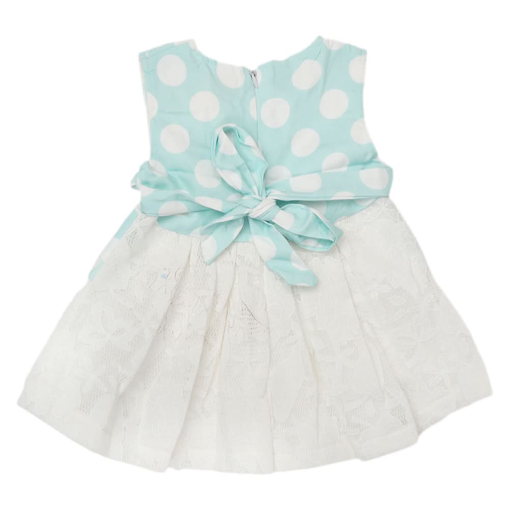 Newborn Fancy Frocks JB800-848 305 - Cyan, Kids, NB Girls Frocks, Chase Value, Chase Value