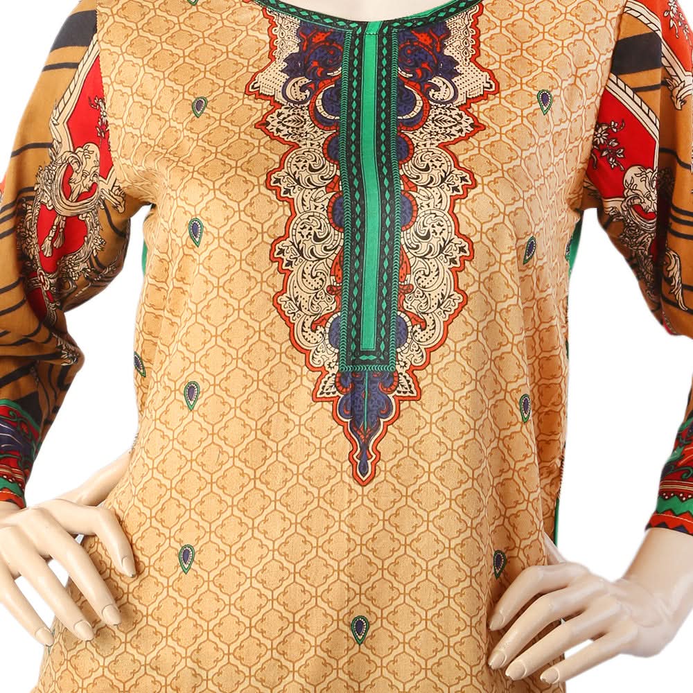 Karizma Chahat Printed Lawn 3 Pcs Unstitched Suit - B, Women, 3Pcs Shalwar Suit, United Textiles, Chase Value