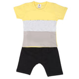 Newborn Boys Half Sleeves Suit - Yellow, Kids, Newborn Boys Sets And Suits, Chase Value, Chase Value