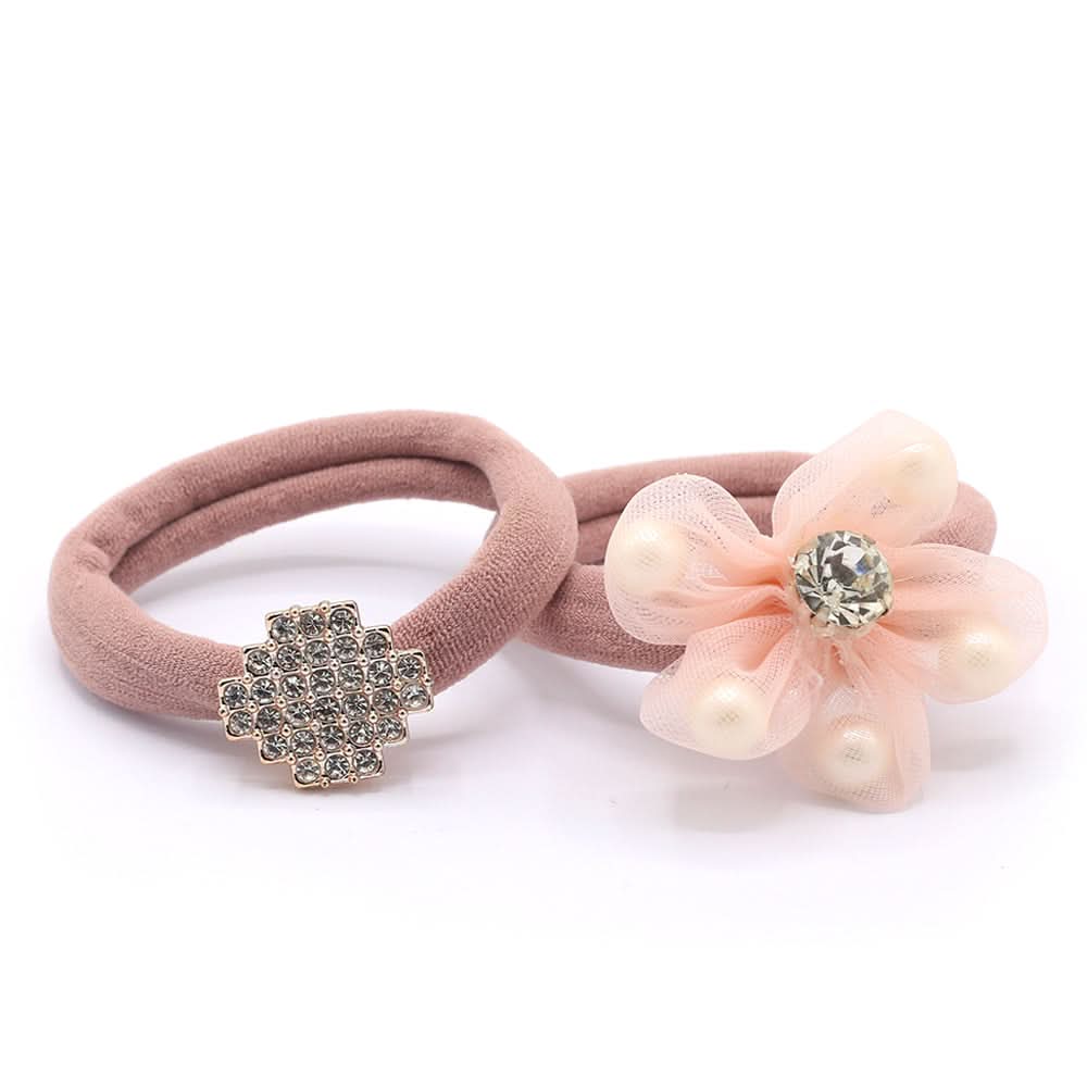 Girls Hair Pony - Tea Pink, Girls Hair Accessories, Chase Value, Chase Value