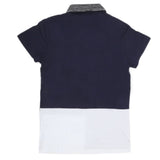 Boys Half Sleeves Round Neck T-Shirt - Navy Blue, Kids, Boys T-Shirts, Chase Value, Chase Value