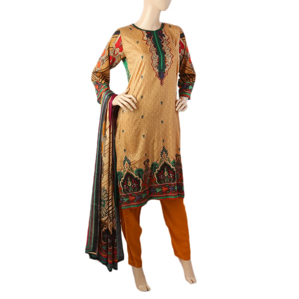 Karizma Chahat Printed Lawn 3 Pcs Unstitched Suit - B, Women, 3Pcs Shalwar Suit, United Textiles, Chase Value