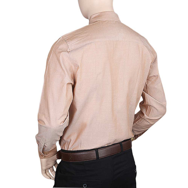 Men's Eminent Formal Shirt - Light Brown - test-store-for-chase-value