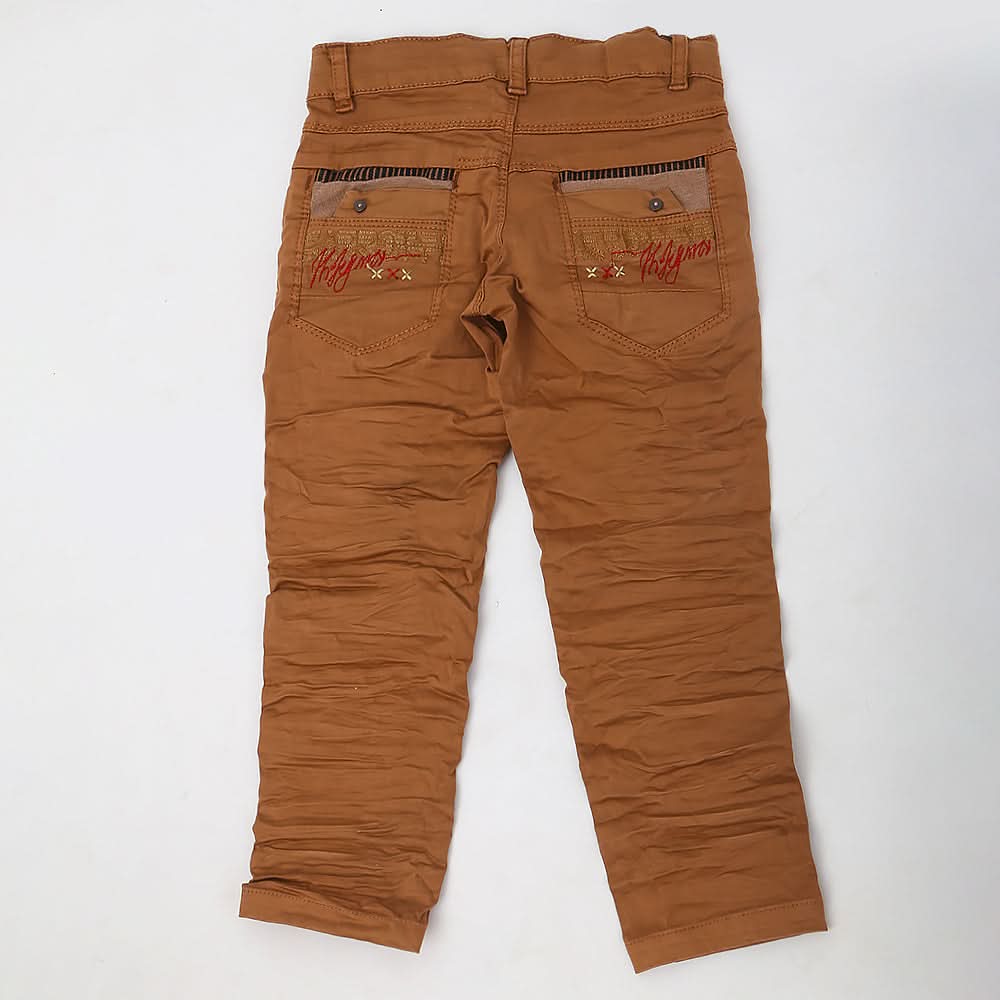 Boys Cotton Pant - Brown, Kids, Boys Pants, Chase Value, Chase Value