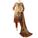 Karizma Chahat Printed Lawn 3 Pcs Unstitched Suit - C, Women, 3Pcs Shalwar Suit, United Textiles, Chase Value