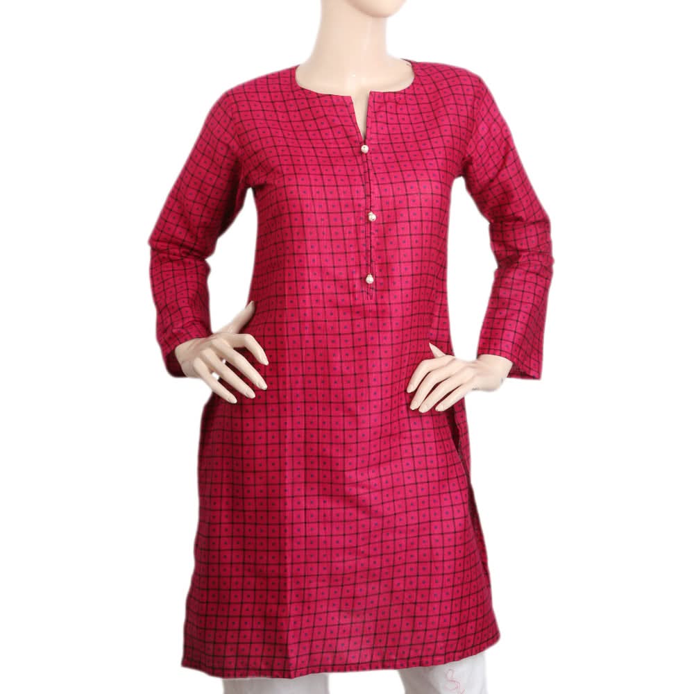 Women's Kurti - Purple, Women, Ready Kurtis, Chase Value, Chase Value