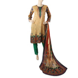Karizma Chahat Printed Lawn 3 Pcs Unstitched Suit - G, Women, 3Pcs Shalwar Suit, United Textiles, Chase Value