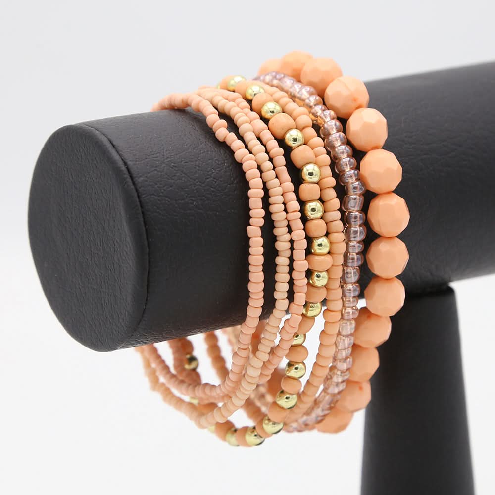 Women's Bracelet - Peach, Women, Bangles & Bracelets, Chase Value, Chase Value