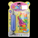 Party Balloons With Pump - Blue, Kids, Balloons, Chase Value, Chase Value