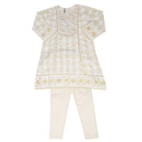 Girls Shalwar Suit - Skin, Girls Shalwar Kameez, Chase Value, Chase Value